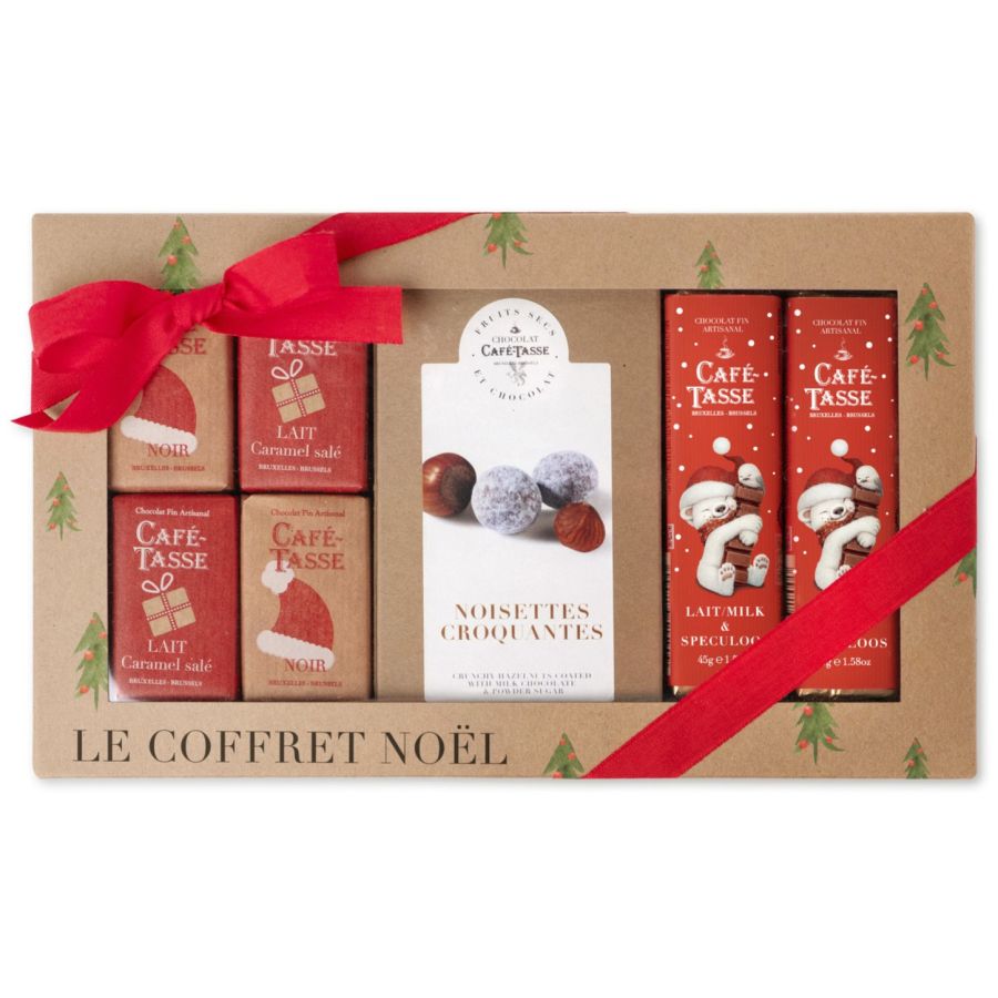 Café-Tasse Christmas Mix choklad-presenteförpackning 314 g