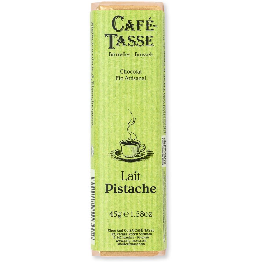 Café-Tasse mjölkchoklad & pistage 45 g