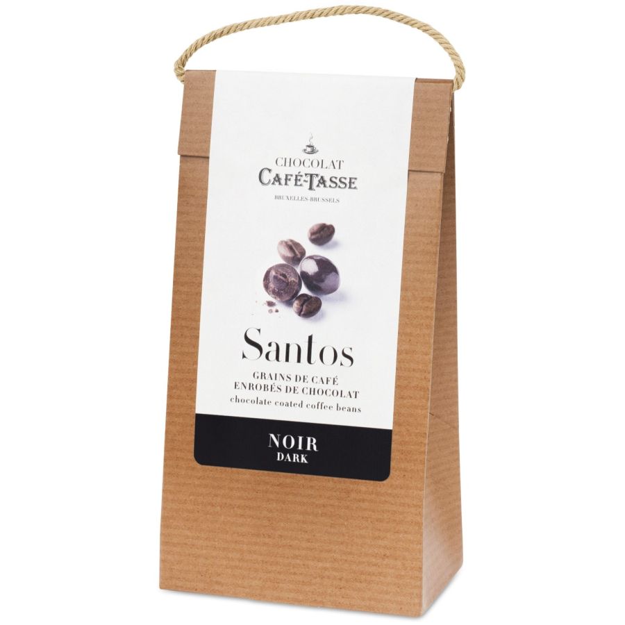 Café-Tasse Santos chokladöverdragna kaffebönor 125 g