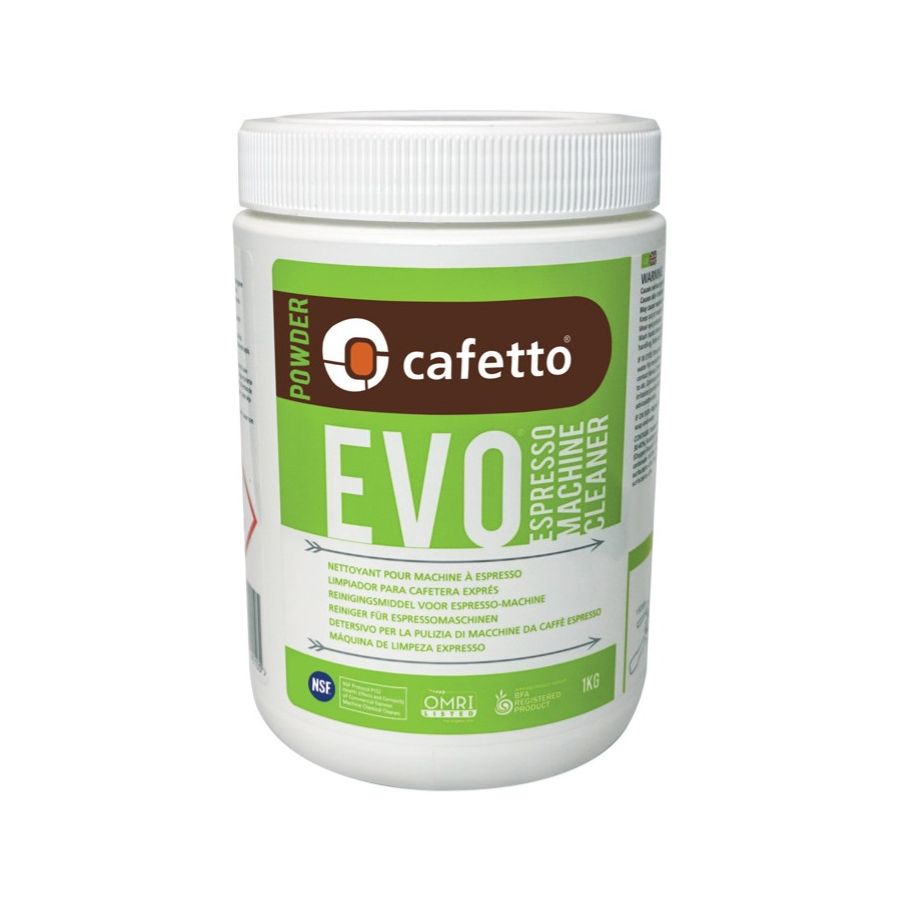 Cafetto Evo ekologisk rengöringspulver för espressomaskin 1 kg