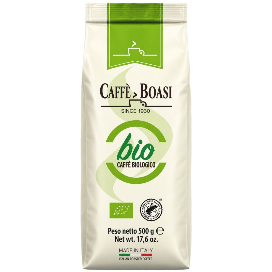 Caffè Boasi Bio eko-kaffe 500 g kaffebönor