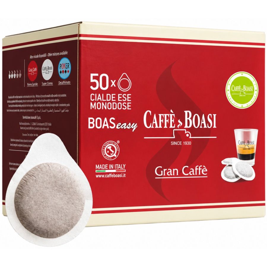 Caffè Boasi Gran Caffè E.S:E. espresso pods 50 st.