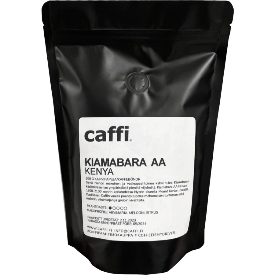 Caffi Kiamabara AA Kenya 200 g kaffebönor