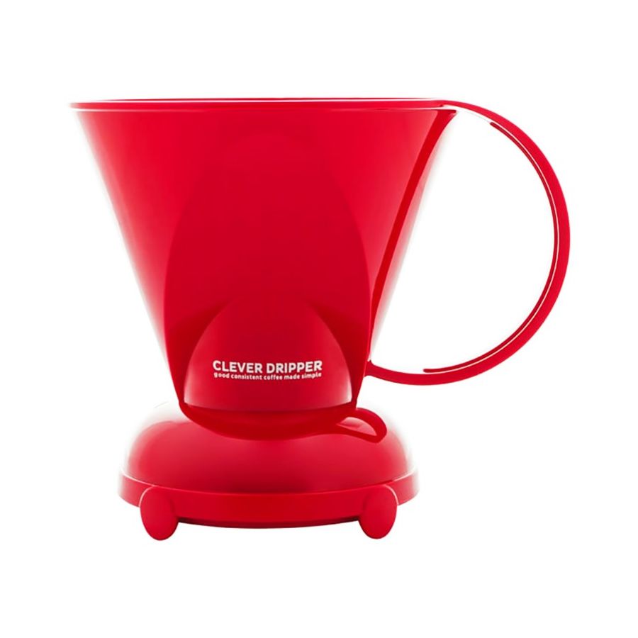 Clever Coffee Dripper L Red + 100 filterpapper