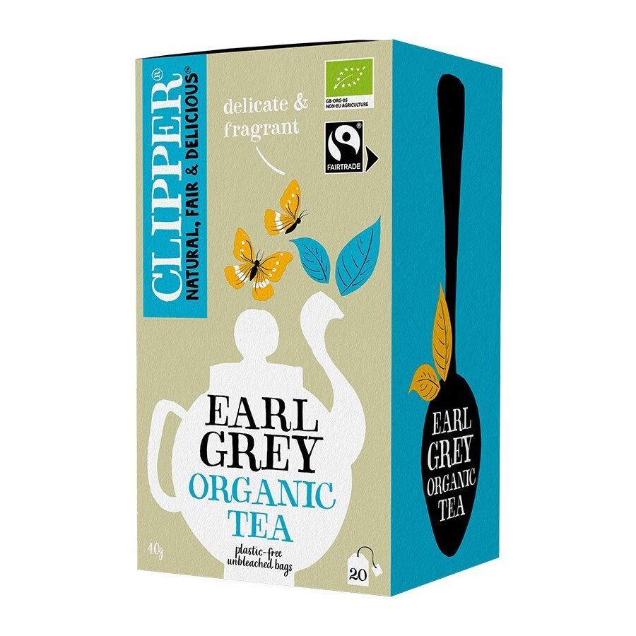 Clipper Organic Earl Grey Tea 20 tepåsar