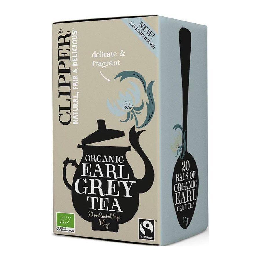 Clipper Organic Earl Grey Tea 20 tepåsar