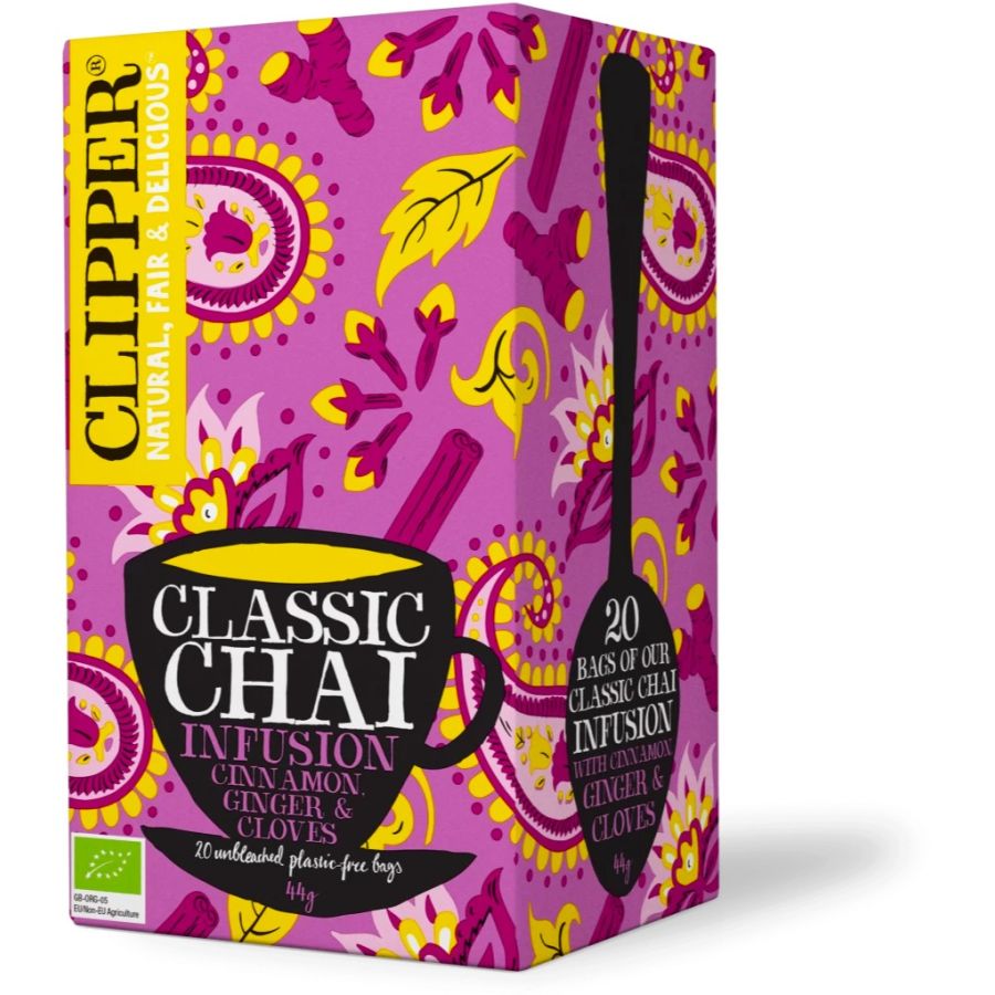 Clipper Classic Chai Infusion, 20 tepåsar