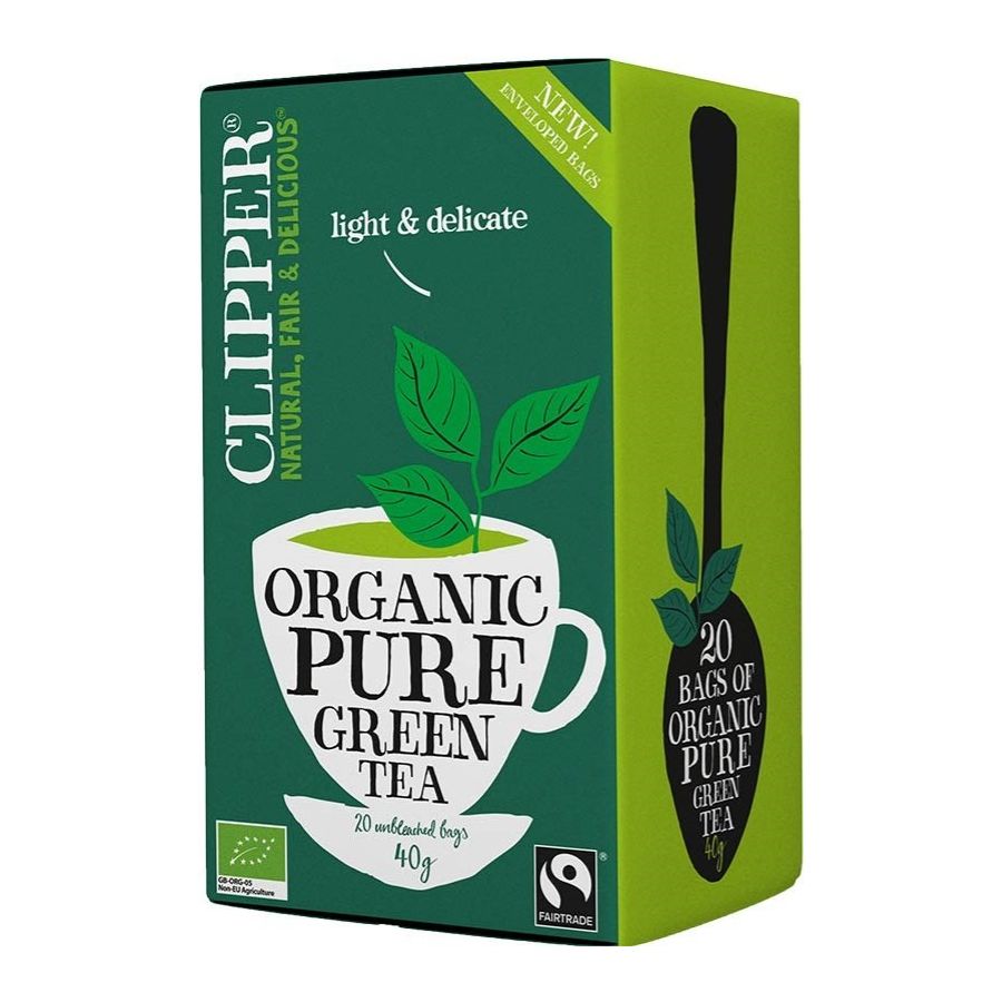 Clipper Organic Pure Green Tea 20 tepåsar