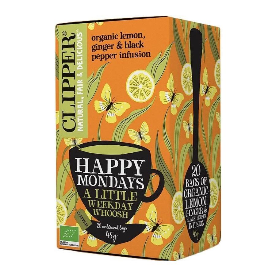 Clipper Organic Happy Mondays Infusion 20 tepåsar