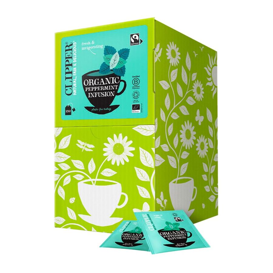 Clipper Organic Peppermint Infusion 250 Tea Bags
