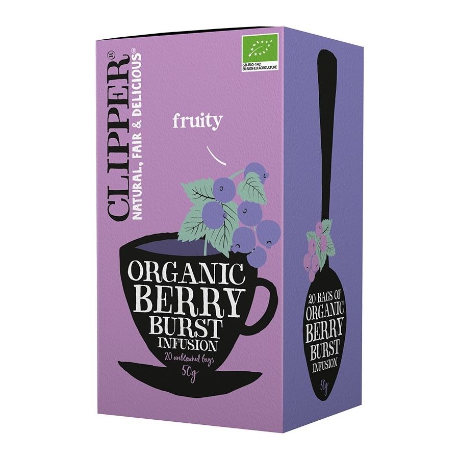 Clipper Organic Berry Burst Infusion 20 tepåsar