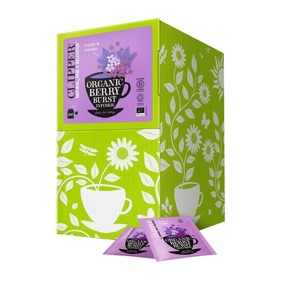 Clipper Organic Berry Burst Infusion, 250 Tea Bags