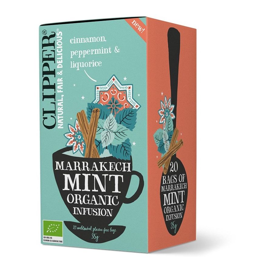 Clipper Organic Marrakech Mint Infusion 20 tepåsar