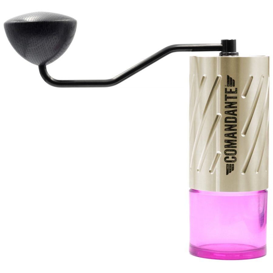 Comandante C60 Baracuda kaffekvarn, Velvet Steel