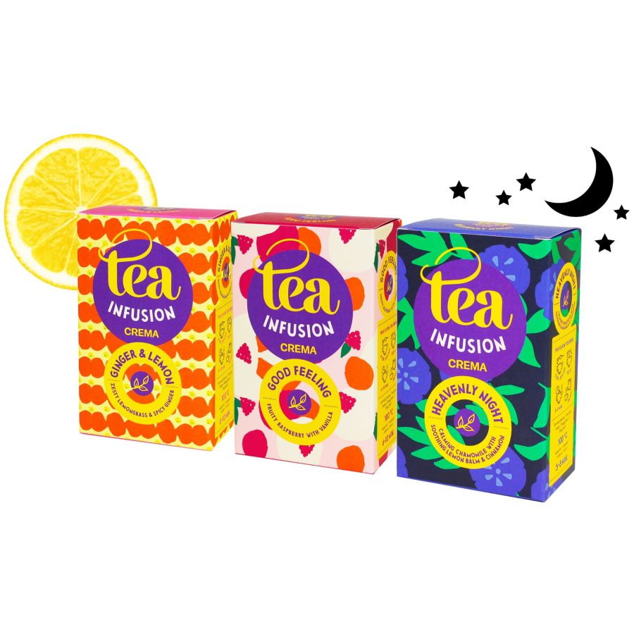 Crema Tea Herbal Morning To Night -tesortiment