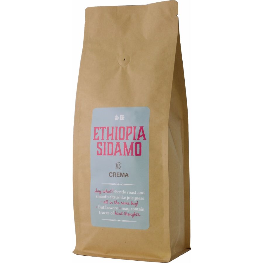 Crema Ethiopia Sidamo 1 kg kaffebönor