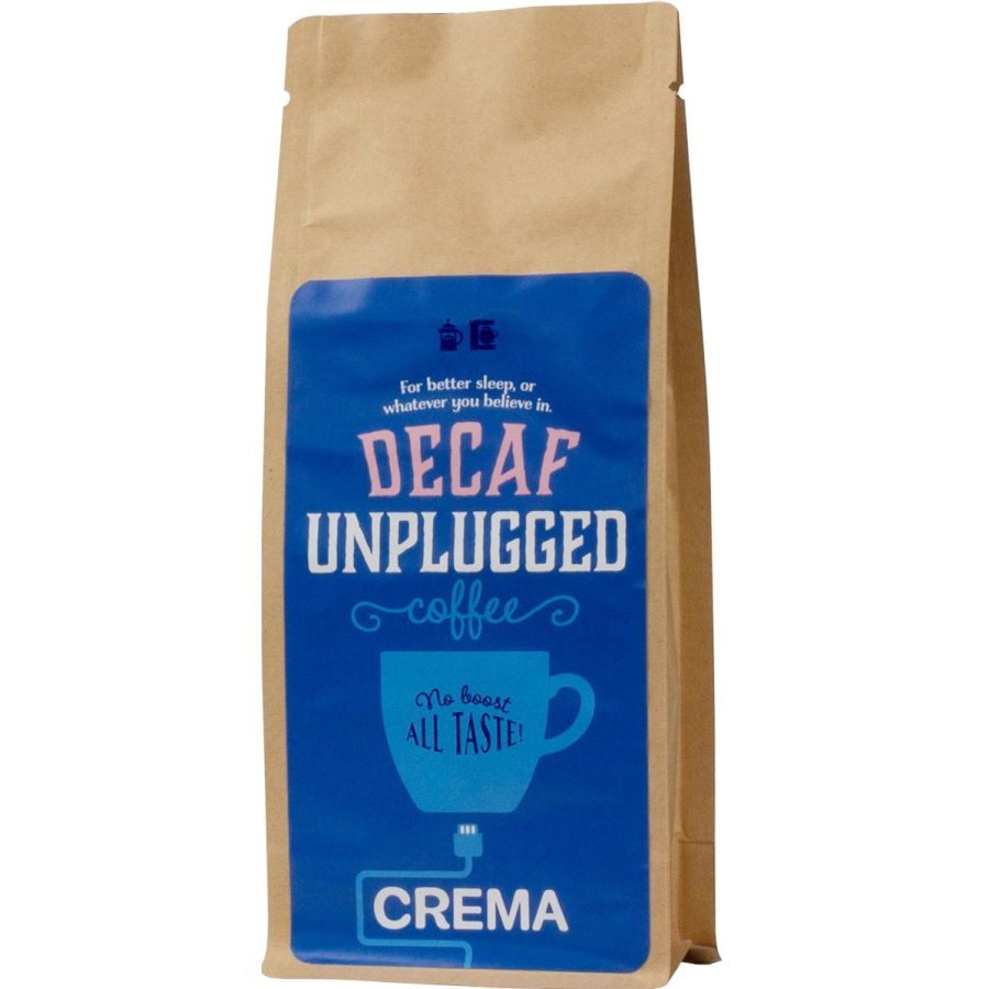Crema Unplugged Decaf koffeinfritt kaffe 250 g