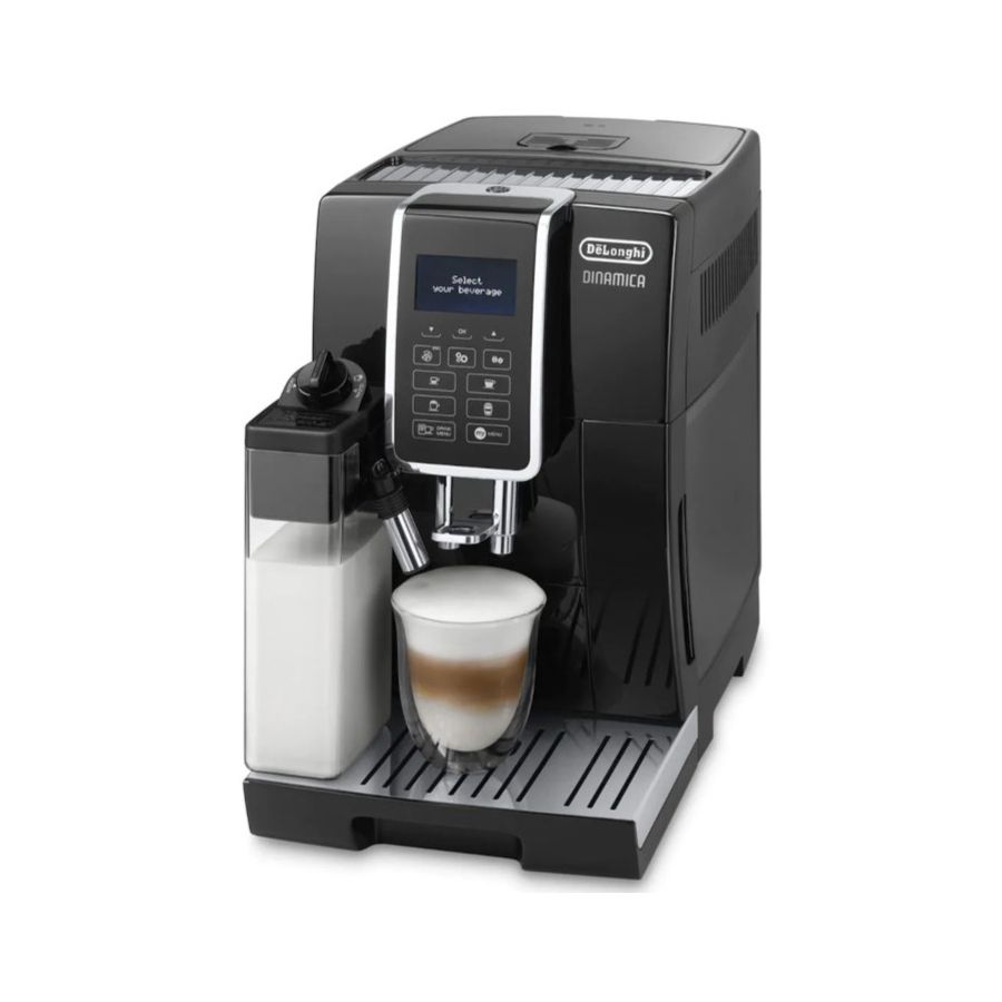 DeLonghi ECAM350.55.B Dinamica Automatic Coffee Machine, Black