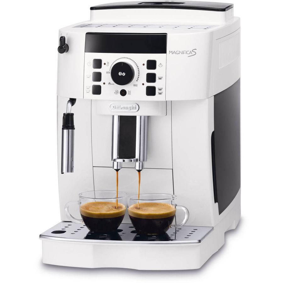 DeLonghi Magnifica S ECAM21.117 White kaffemaskin