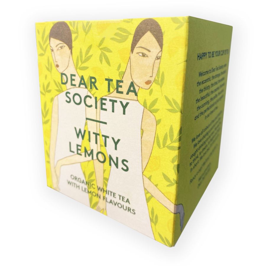 Dear Tea Society Witty Lemons ekologiskt vitt te 80 g