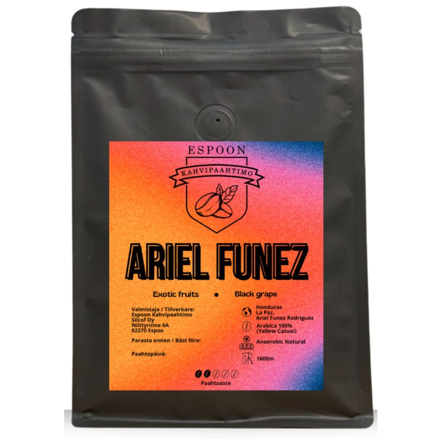 Espoon Kahvipaahtimo Ariel Funez - Honduras  200 g kaffebönor