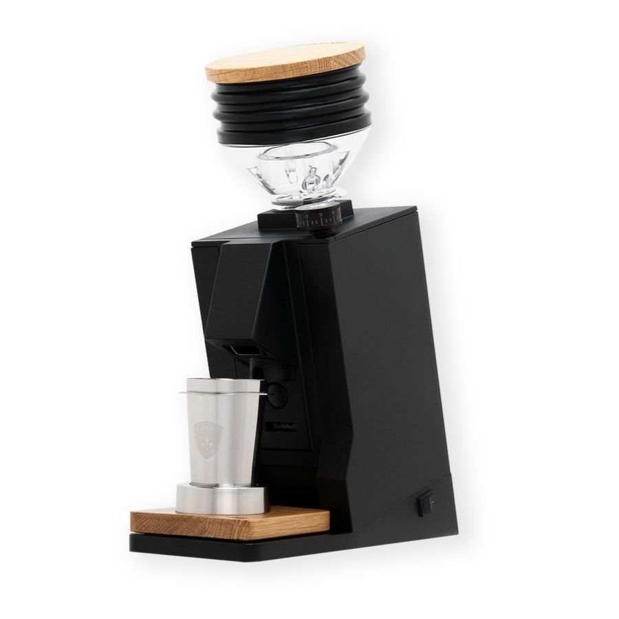 Eureka Oro Mignon Single Dose Coffee Grinder, Matte Black