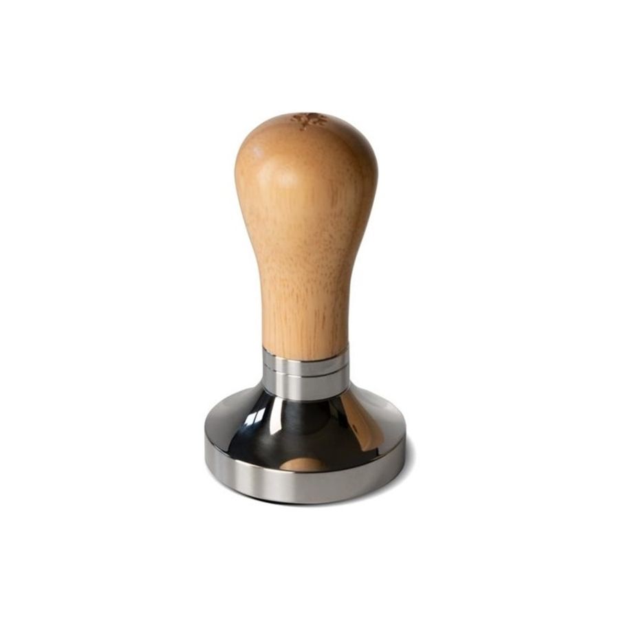 Eureka Adjustable Tamper 58 mm, naturligt ekträ