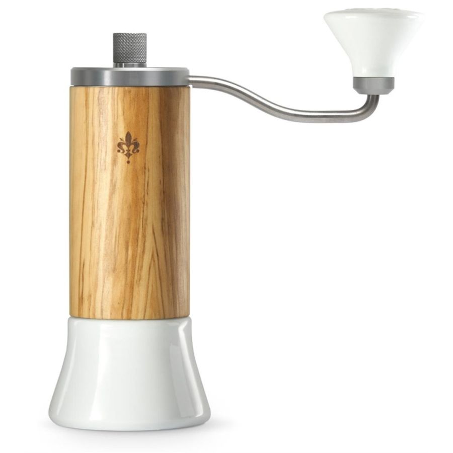 Eureka Baby Hand Grinder kaffekvarn, olivträ