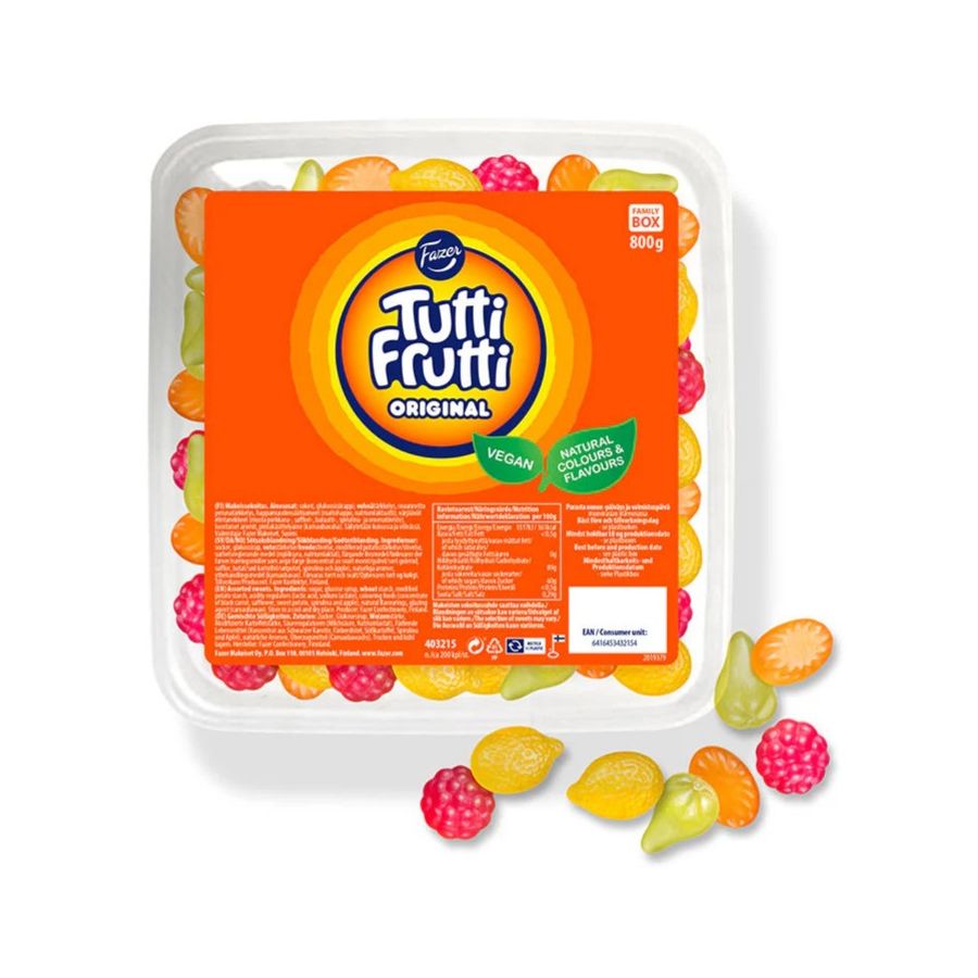 Fazer Tutti Frutti Original Chewy Sweets 800 g