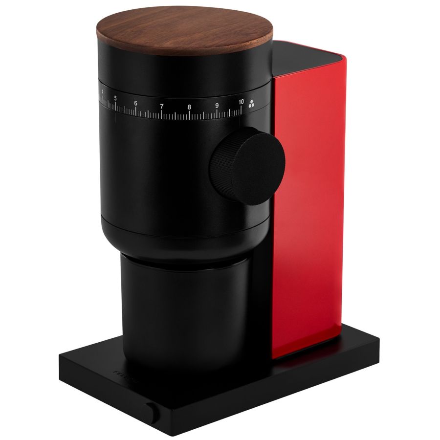 Fellow Opus 2 Conical Burr Grinder -kaffekvarn, Cherry Red