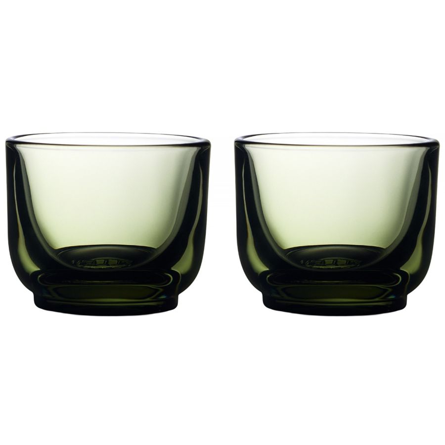Fellow Pirch Espresso Set Of 2 Glasses 100 ml, Woodland