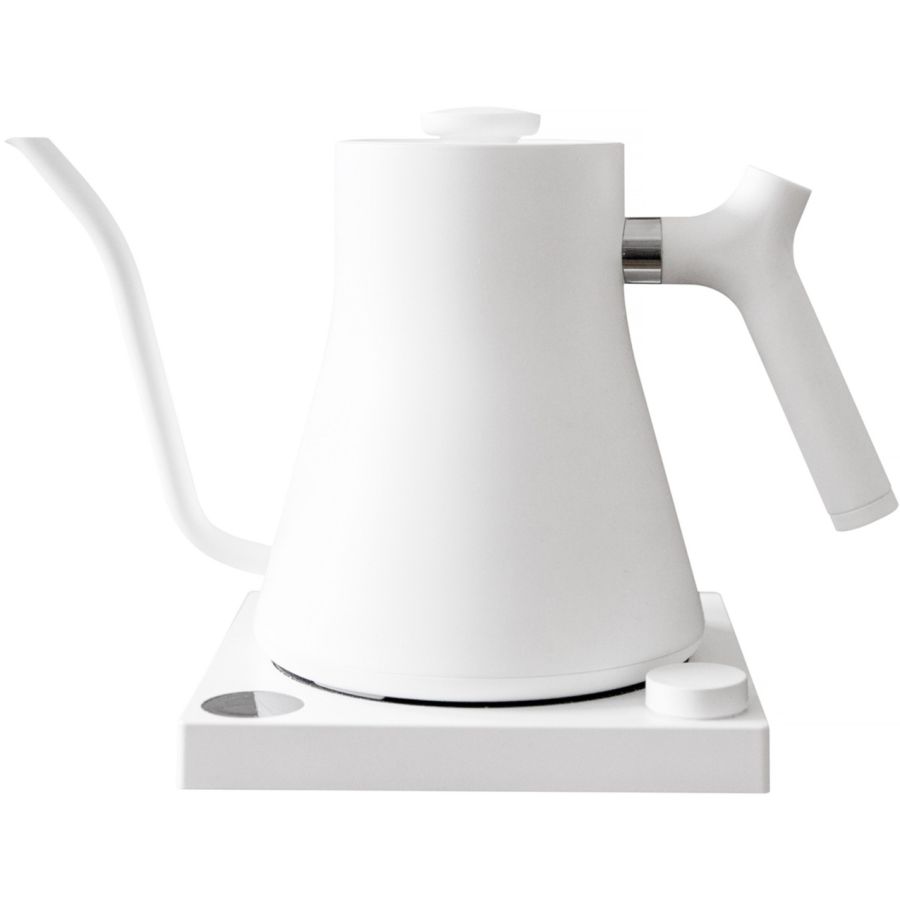 Fellow Stagg EKG Electric Variable Temperature Kettle 900 ml, Matte White