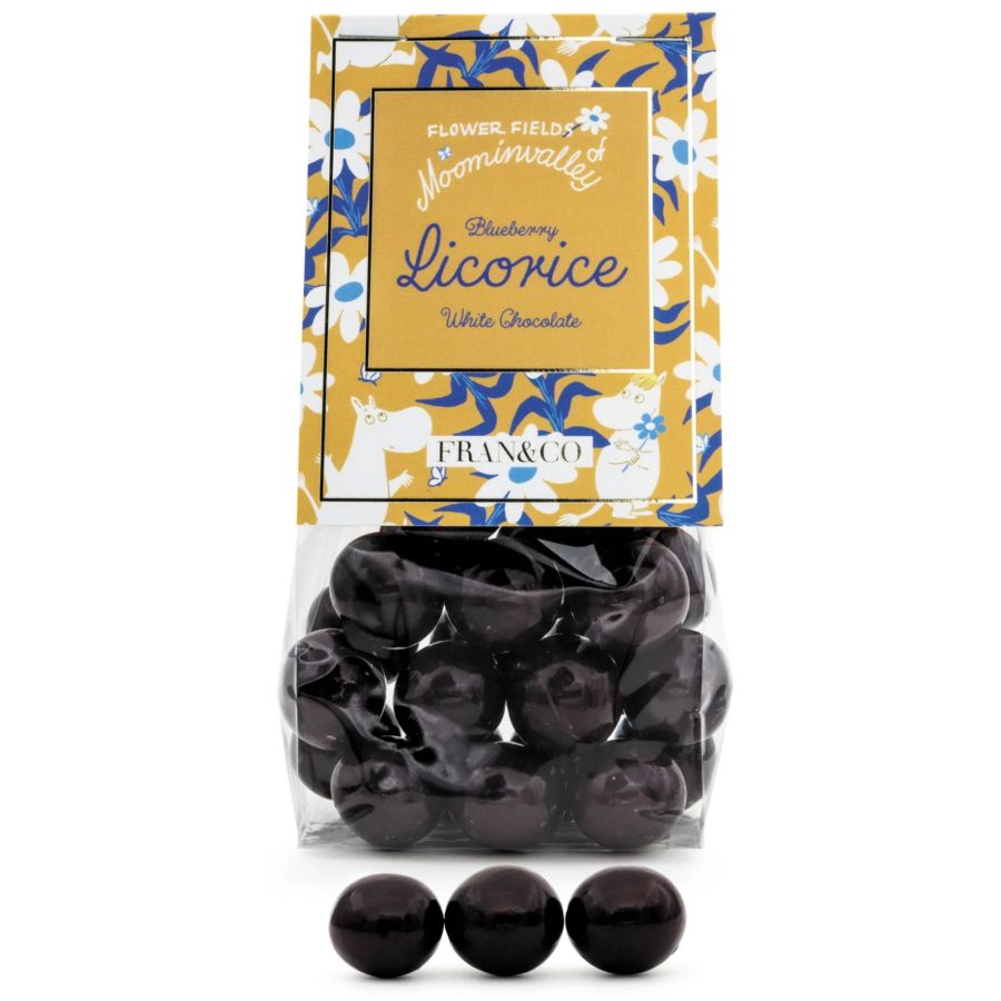 FRAN&Co Moomin blåbärslakrits 150 g