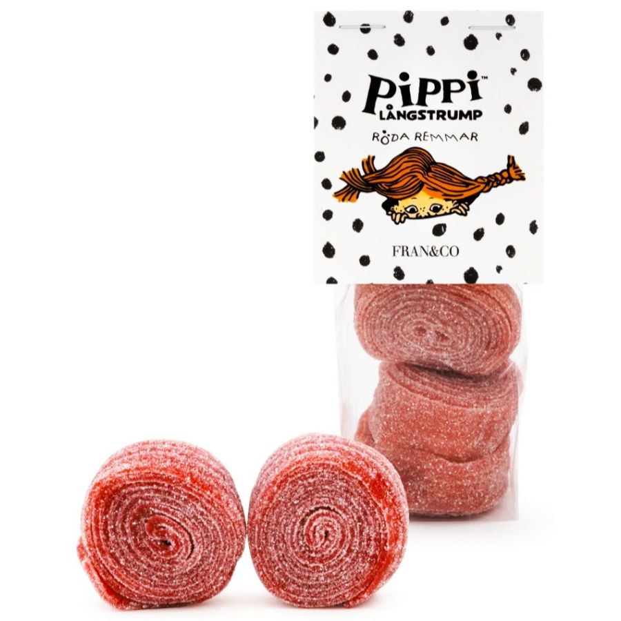 FRAN&Co Pippi Röda Remmar 110 g
