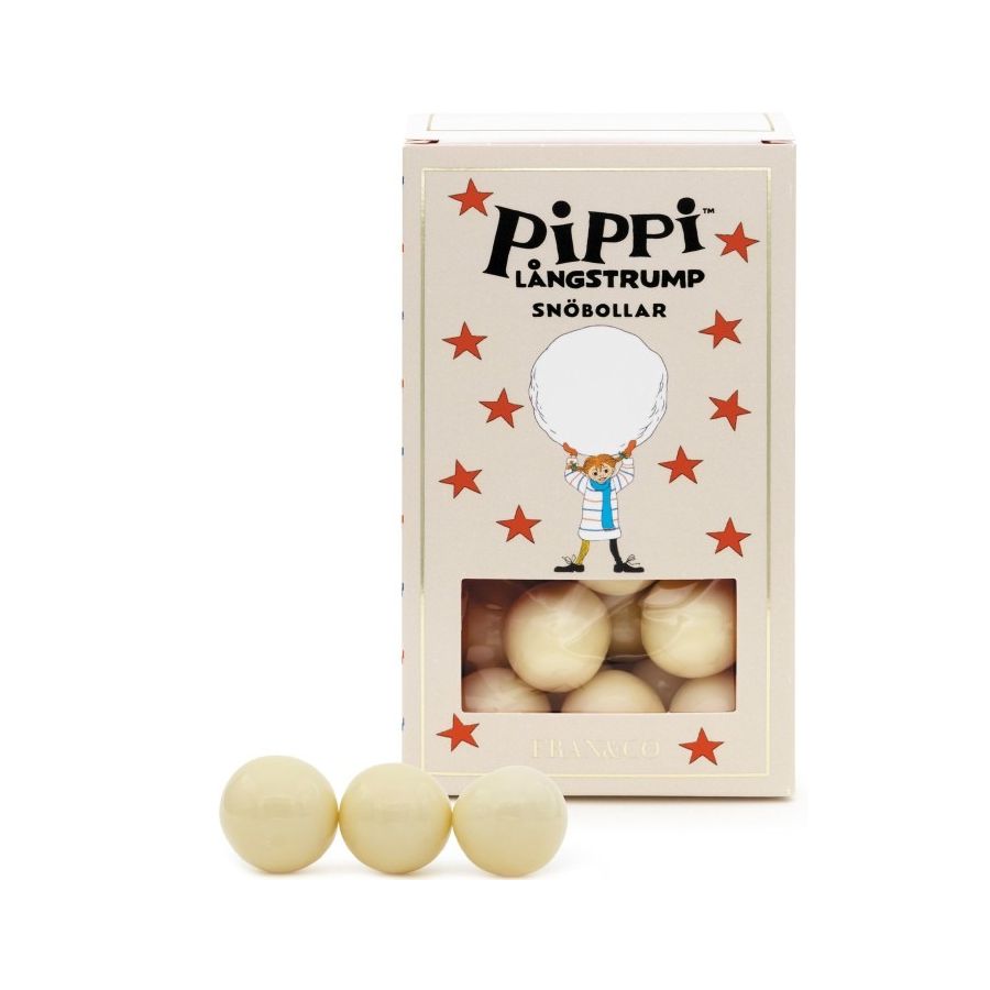 FRAN&Co Pippis snöbollar med vit choklad 90 g