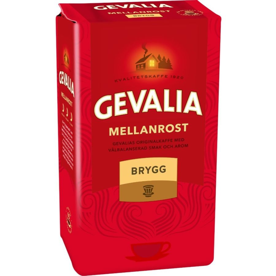 Gevalia Mellanrost Brygg 450 g malet