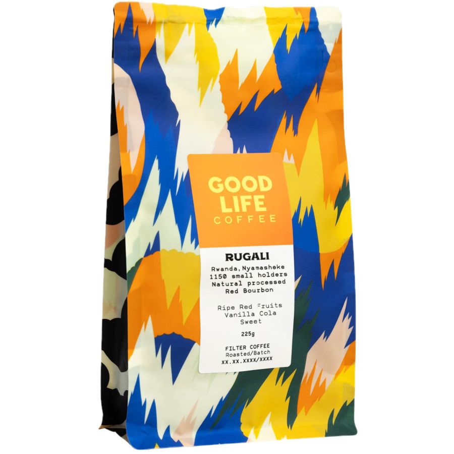 Good Life Coffee Rugali Natural, Rwanda 225 g kaffebönor