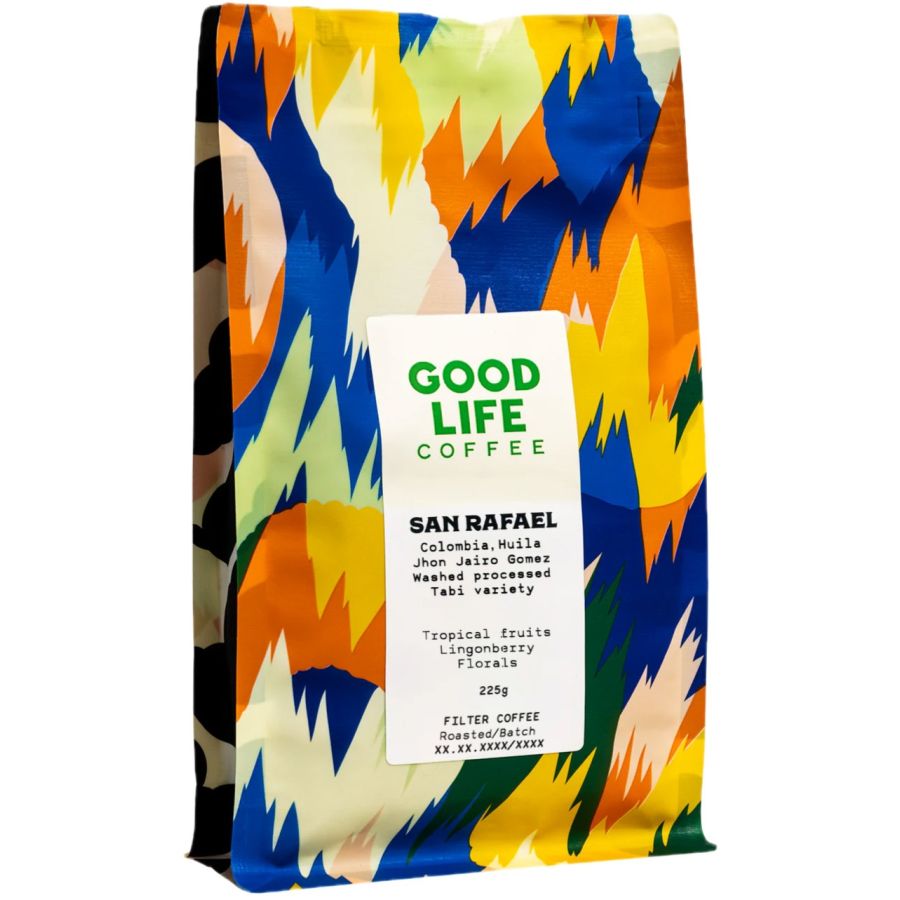 Good Life Coffee San Rafael Washed Tabi, Colombia 225 g kaffebönor