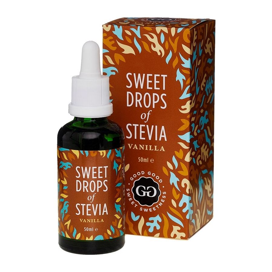 Good Good Sweet Drops Of Stevia sötningsmedel, vanilj 50 ml