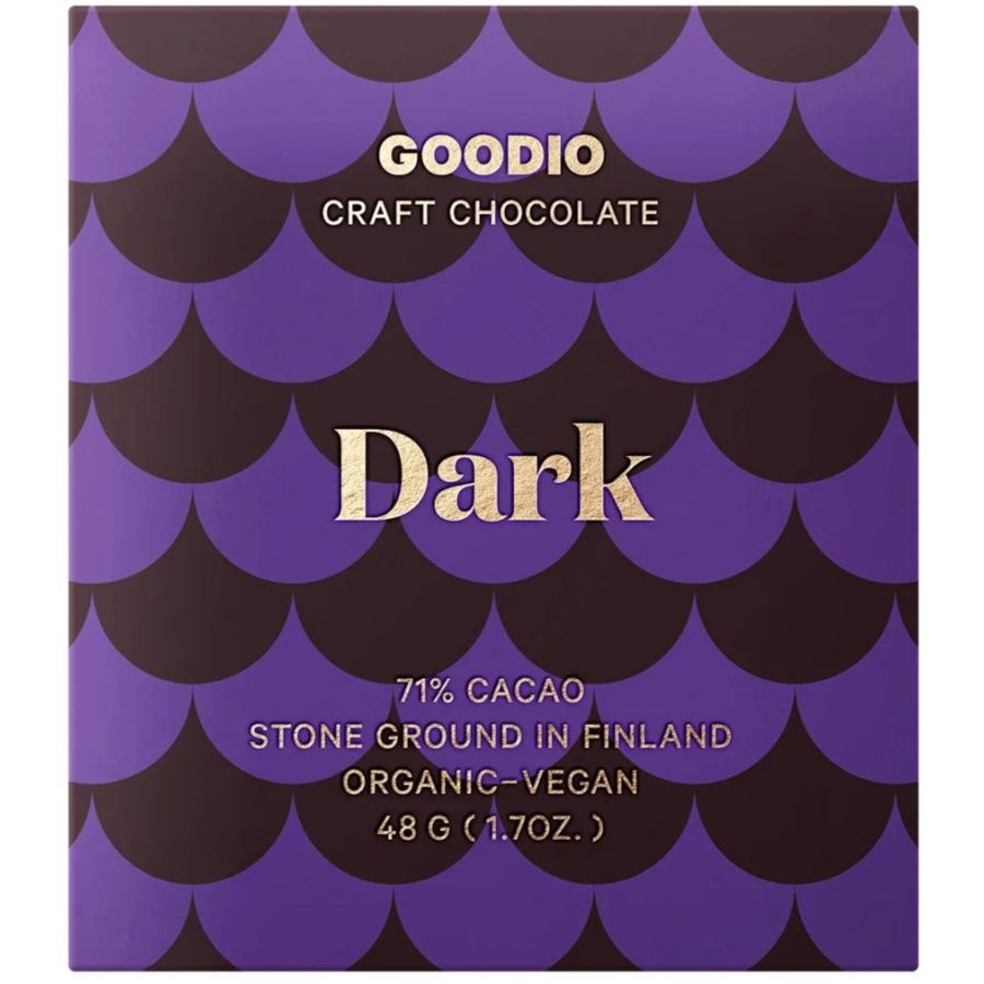 Goodio Dark Peru ekologisk mörk choklad 78%, 48 g