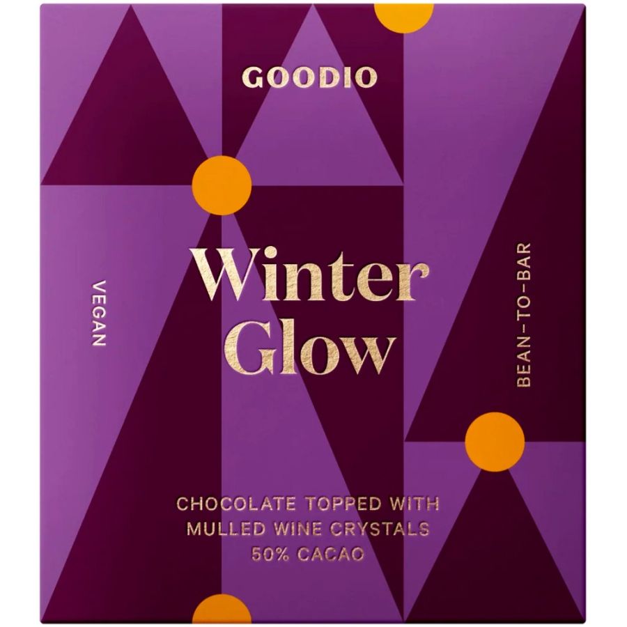 Goodio Winter Glow ekologisk glöggchoklad 50%, 48 g