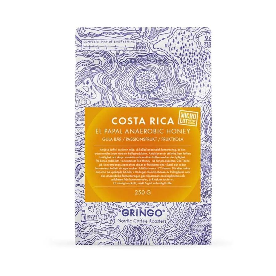 Costa Rica El Papal Anaerobic Honey 250 g kaffebönor