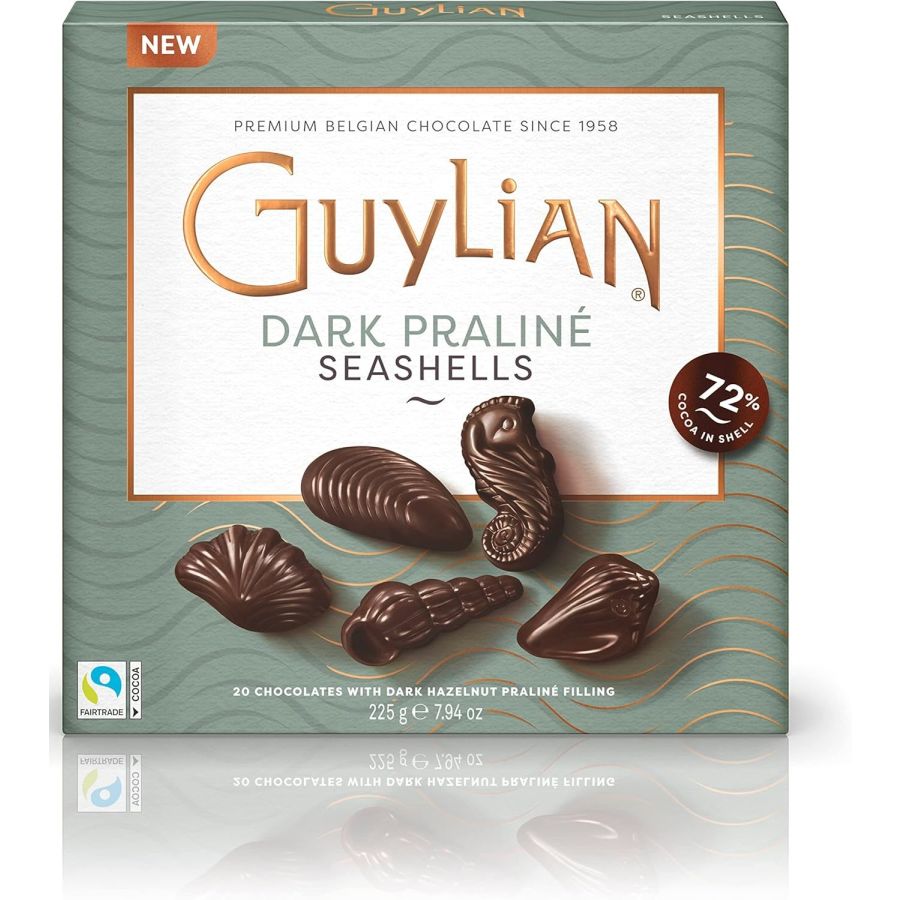 Guylian Dark Praliné Seashells chokladkonfekt 225 g