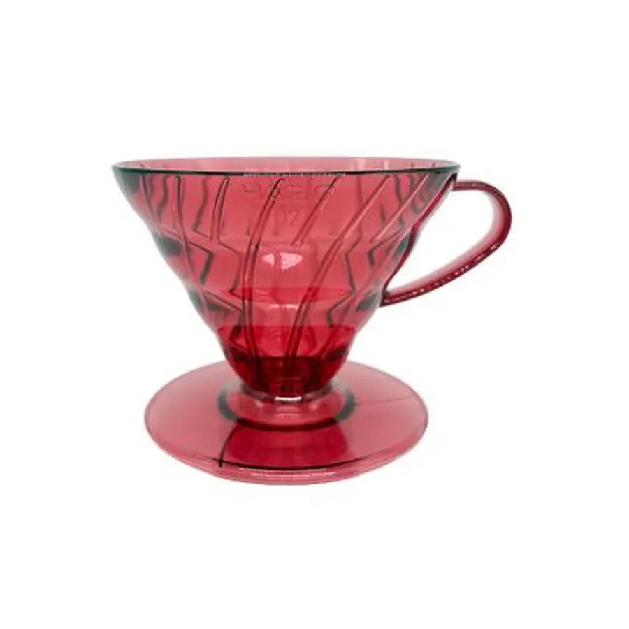Hario V60 20th Anniversary Dripper filterhållare storlek 02, Mojimi Red