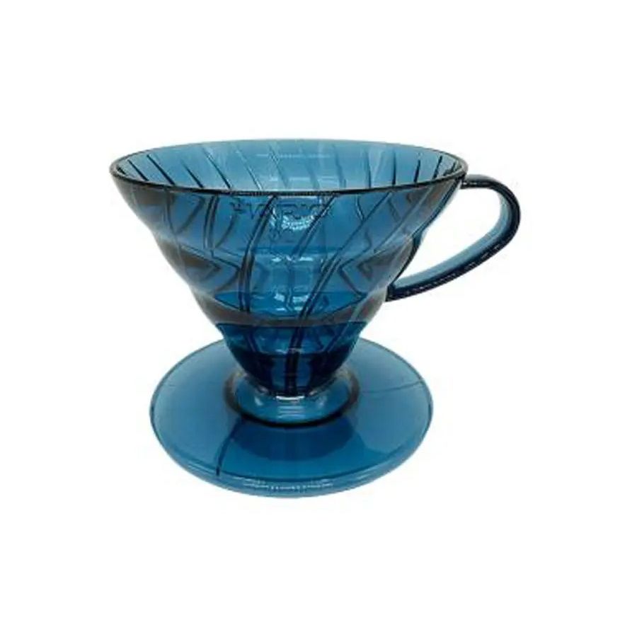 Hario V60 20th Anniversary Dripper filterhållare storlek 02, Aizome Blue