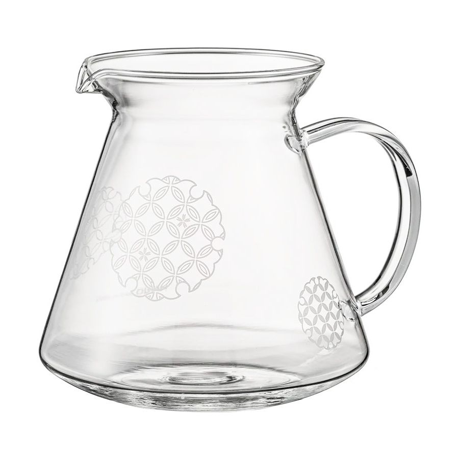 Hario V60 AYA Shippō glaskanna storlek 02, 600 ml