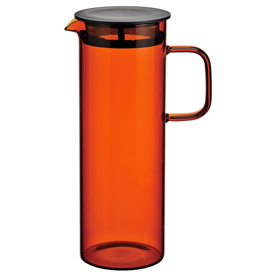 Hario Colors Cold Brew -kanna 800 ml, orangeröd
