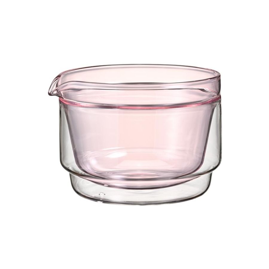 Hario Double-Wall Matcha Bowl 300 ml, Pink