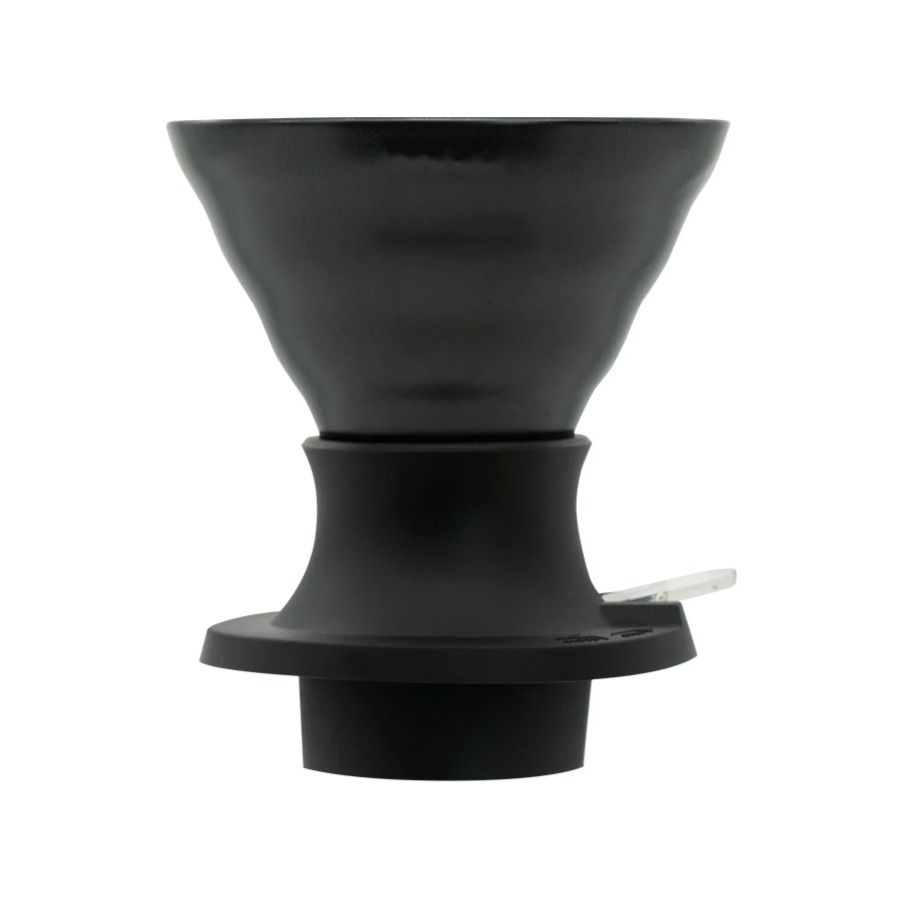 Hario V60 Immersion Dripper Switch Ceramic storlek 02 + filterpapper, svart