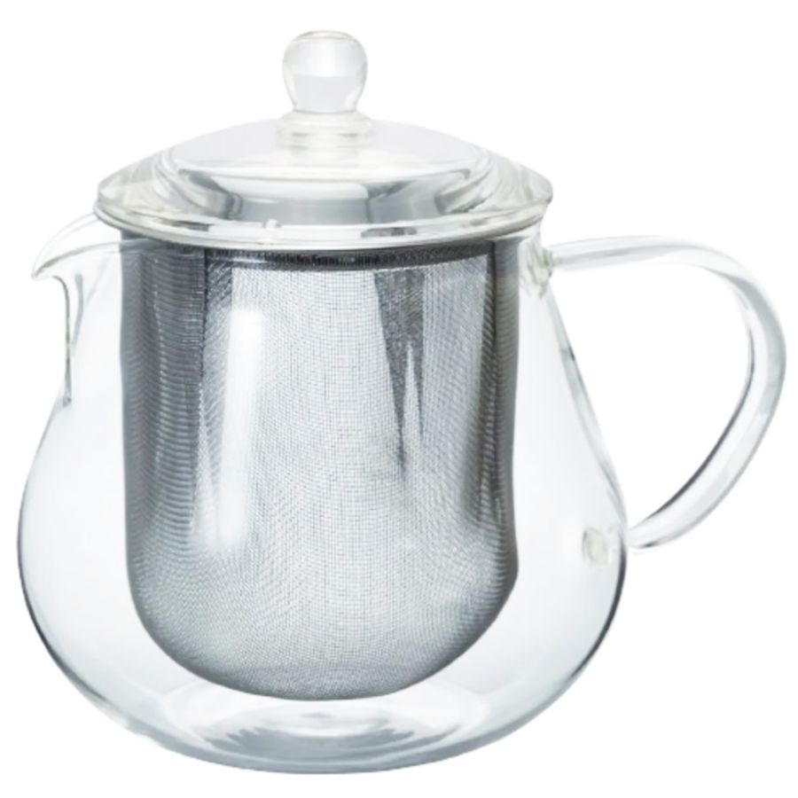 Hario Leaf tekanna i glas 450 ml